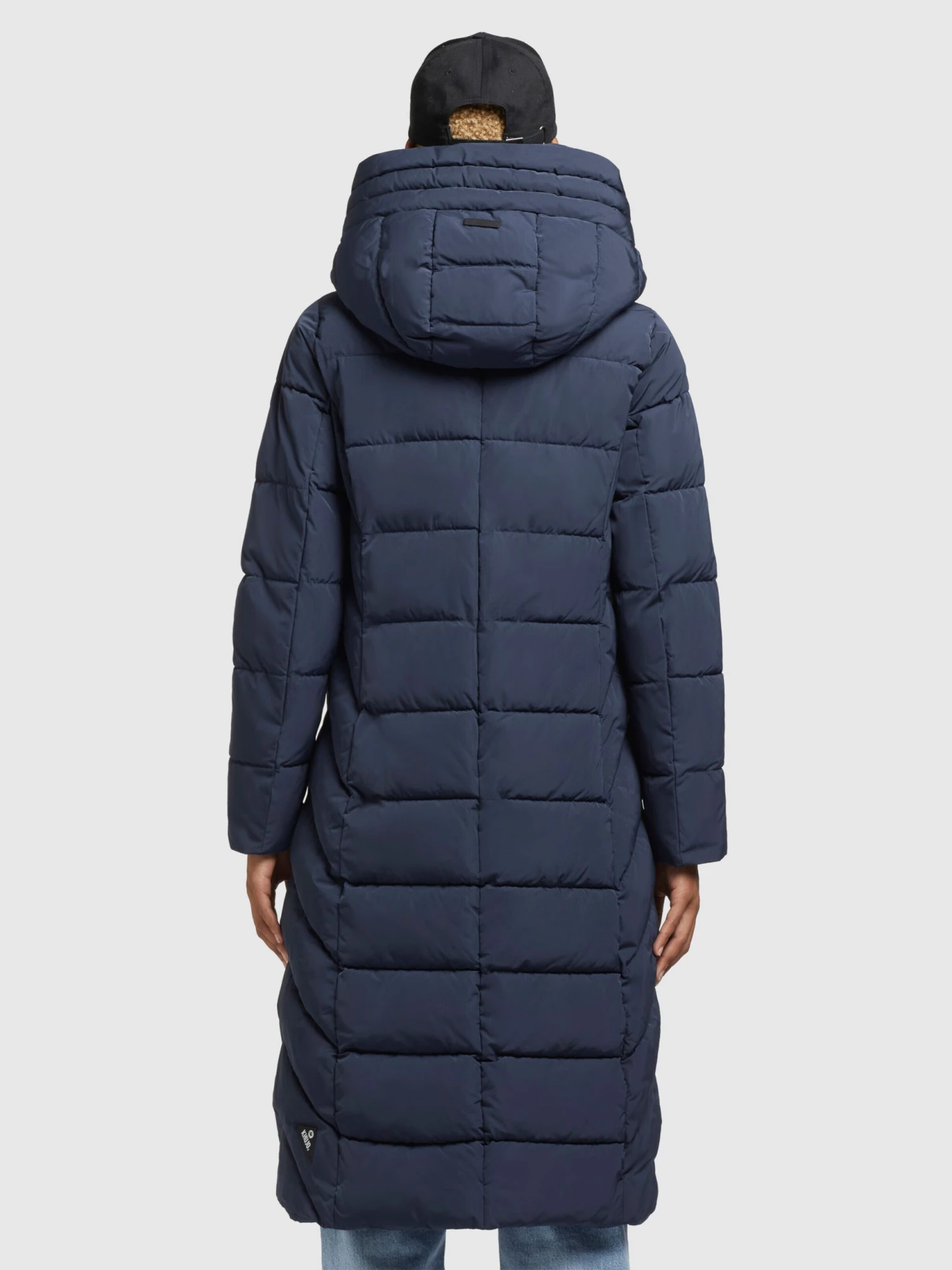 Khujo Manteaux Dhiver Manteau D’hiver Gamber Femme Bleu Foncé 4 Khujo Manteaux Dhiver Manteau D’hiver Gamber Femme Bleu Foncé - Image 4