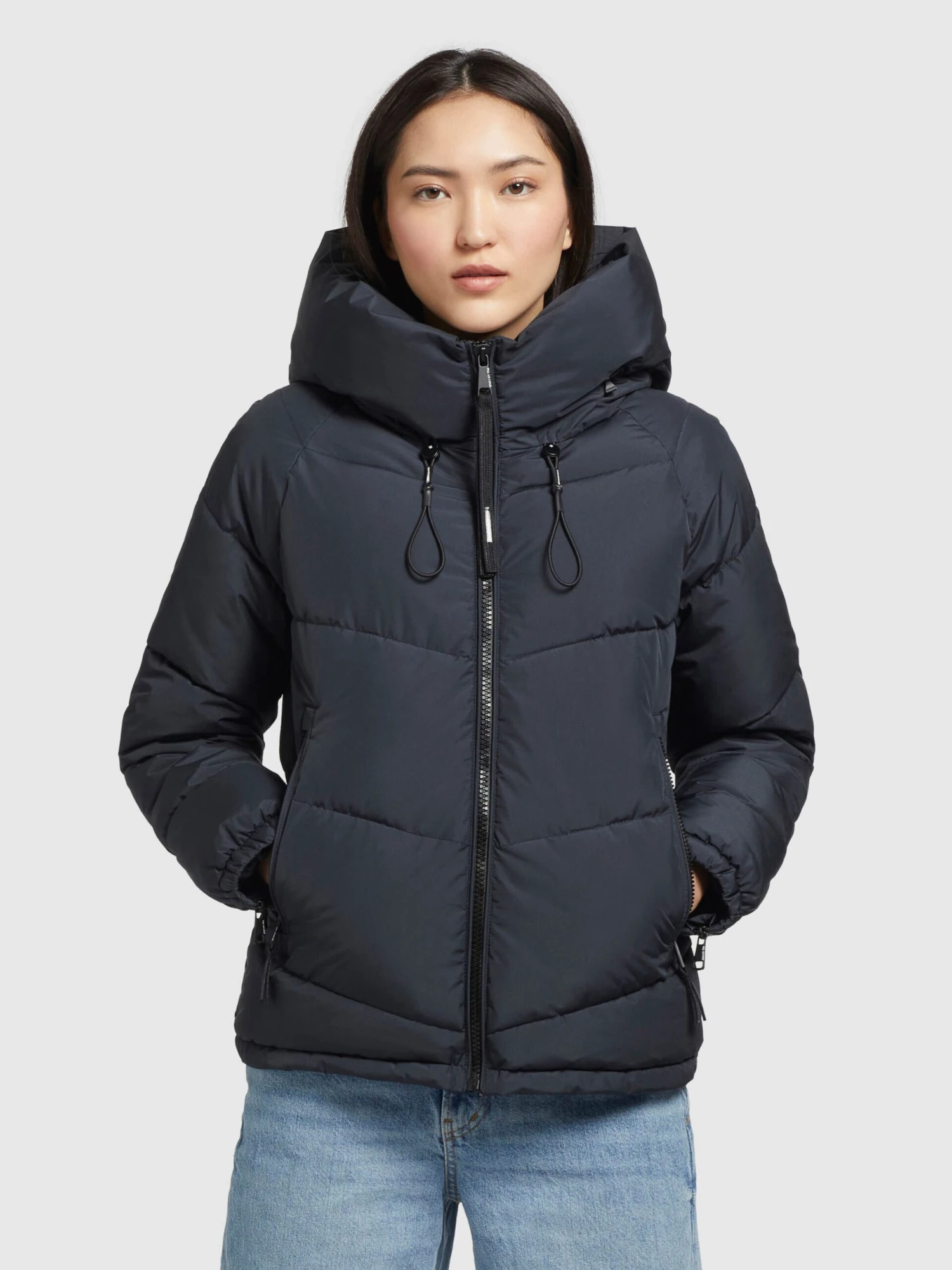Khujo Vestes Dhiver Veste D’hiver Esila Femme Marine 2 Khujo Vestes Dhiver Veste D’hiver Esila Femme Marine - Image 2