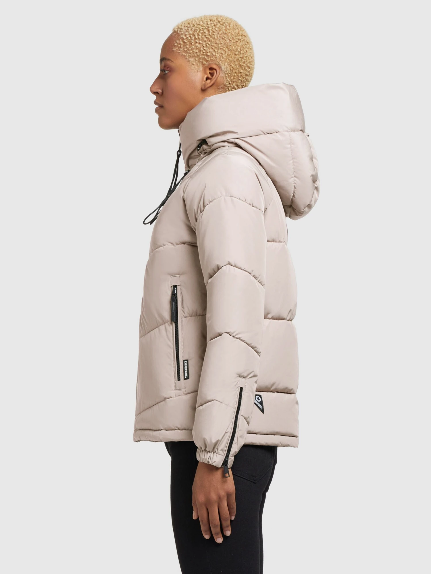 Khujo Vestes Matelassées Veste D’hiver Esila Femme Poudre 5 Khujo Vestes Matelassées Veste D’hiver Esila Femme Poudre - Image 5