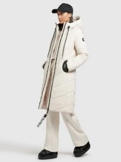 Khujo Manteaux Dhiver Manteau D’hiver Aribay 3 Femme Blanc Cassé 13 Khujo Manteaux Dhiver Manteau D’hiver Aribay 3 Femme Blanc Cassé -Khujo Boutique 24516ef46a8a584d74fa375315ba7e20