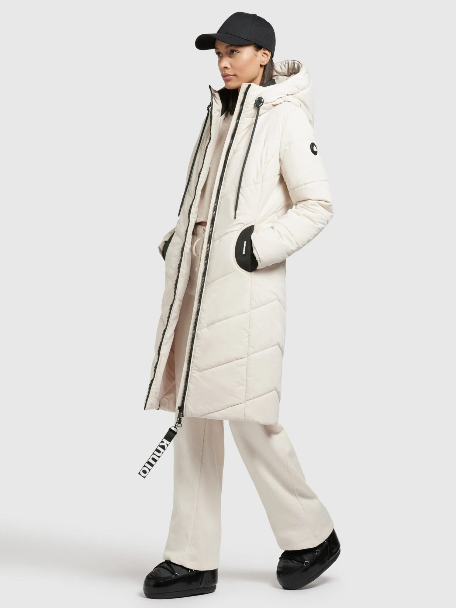 Khujo Manteaux Dhiver Manteau D’hiver Aribay 3 Femme Blanc Cassé 6 Khujo Manteaux Dhiver Manteau D’hiver Aribay 3 Femme Blanc Cassé - Image 6