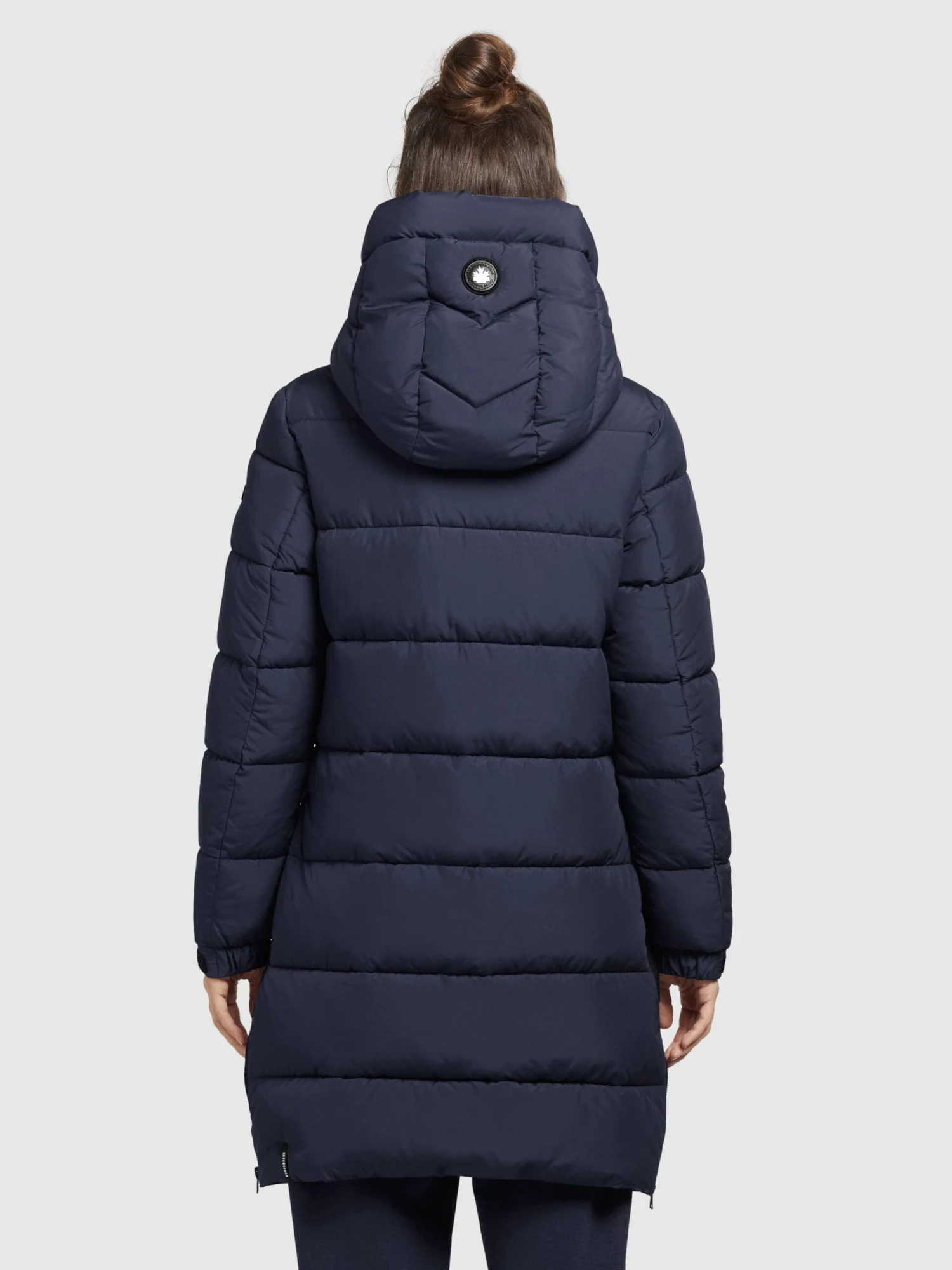 Khujo Manteaux Dhiver Manteau D’hiver Youma Femme Bleu Marine 4 Khujo Manteaux Dhiver Manteau D’hiver Youma Femme Bleu Marine - Image 4