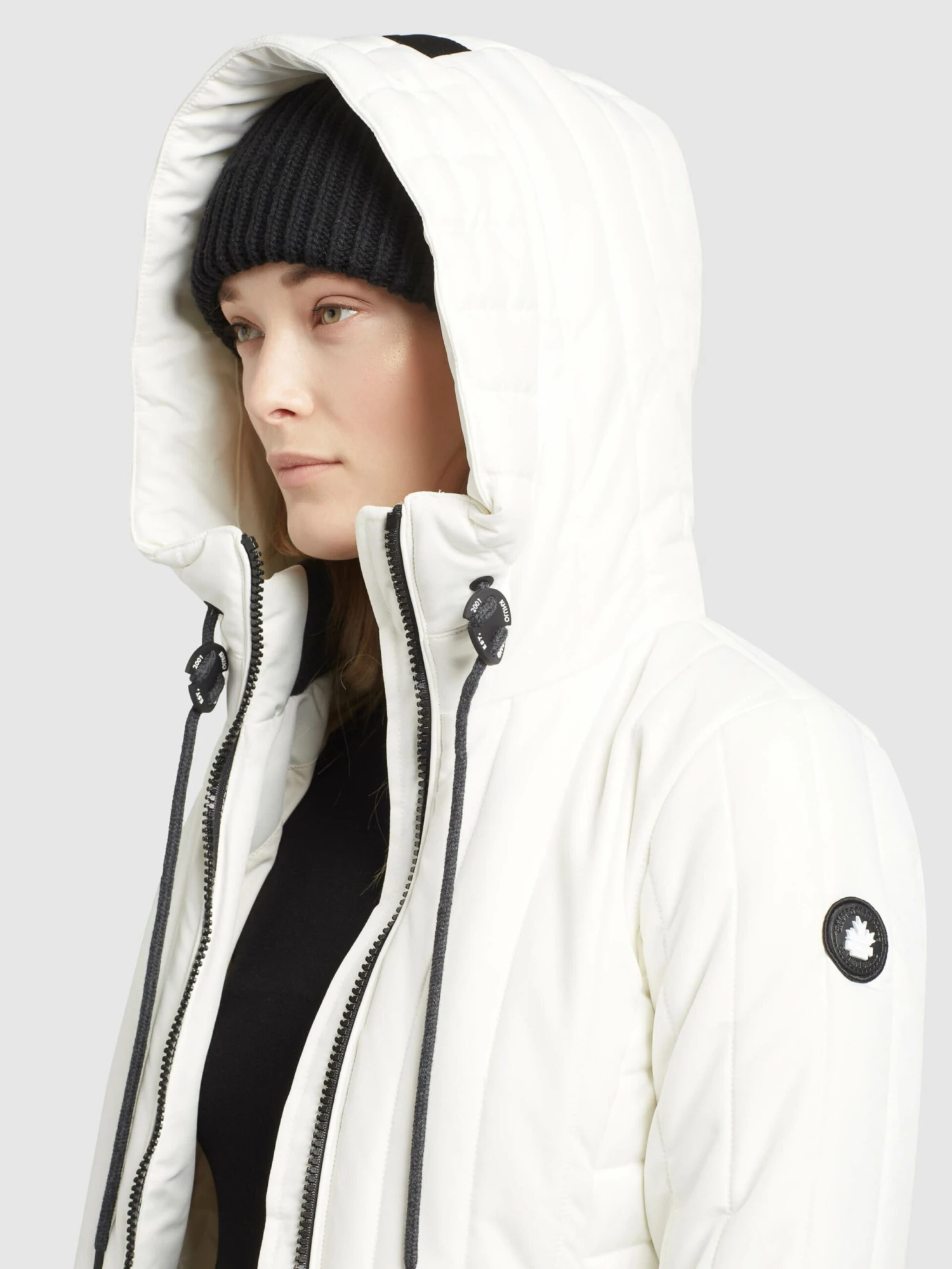 Khujo Vestes Dhiver Veste D’hiver Femme Blanc 6 Khujo Vestes Dhiver Veste D’hiver Femme Blanc - Image 6