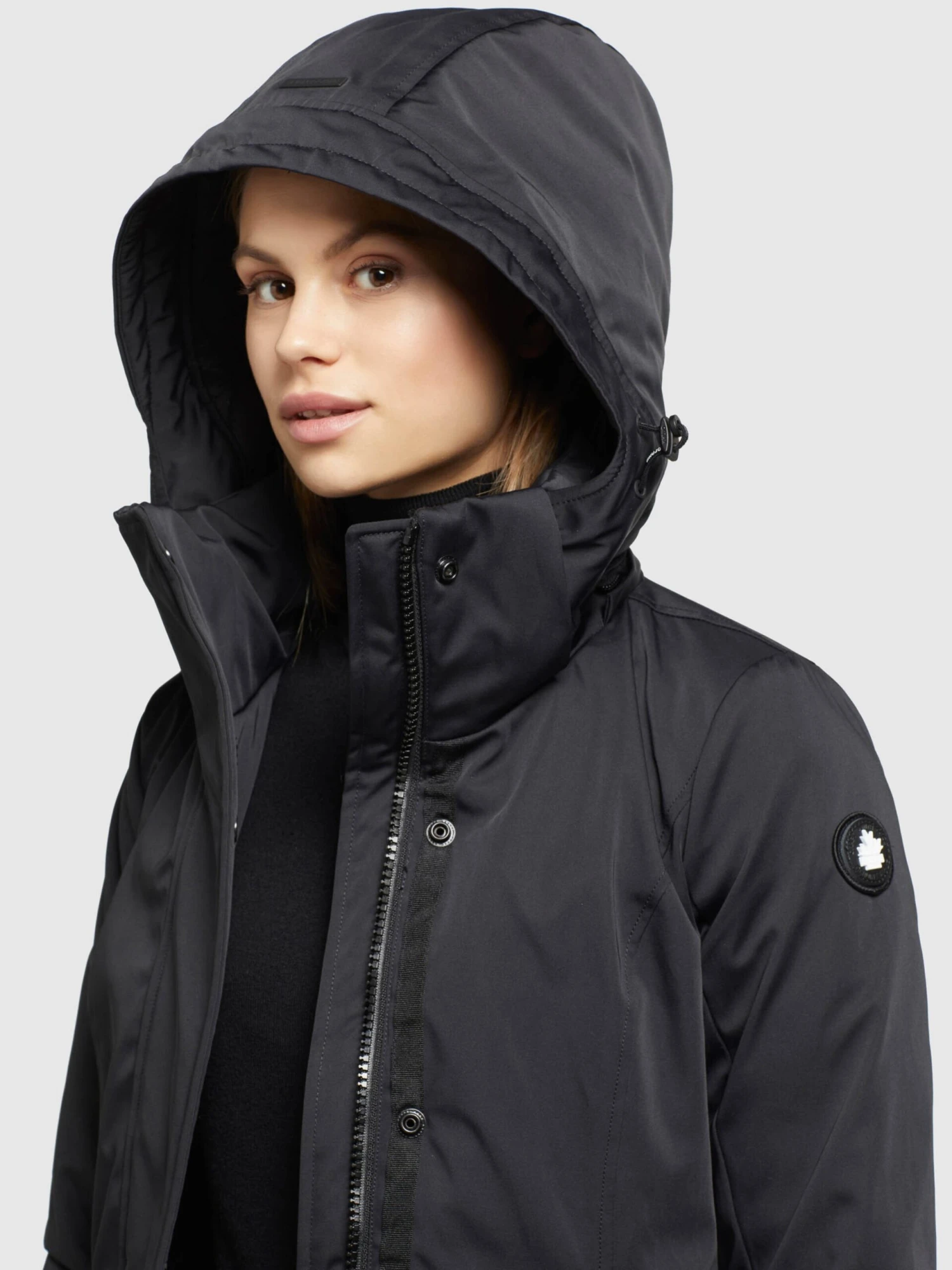 Khujo Manteaux Dhiver Manteau D’hiver Blossom Femme Noir 7 Khujo Manteaux Dhiver Manteau D’hiver Blossom Femme Noir - Image 7