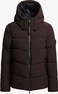 Khujo Vestes Dhiver Veste D’hiver Fames Femme Lie De Vin