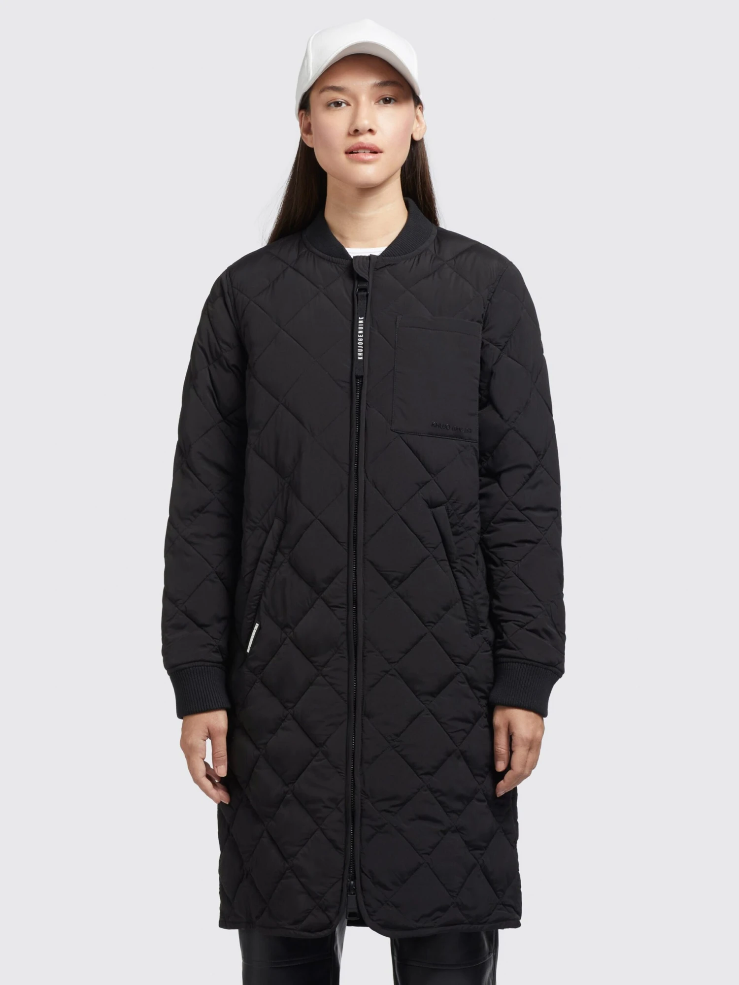 Khujo Manteaux De Mi-saison Manteau Mi-saison Mary Femme Noir 2 Khujo Manteaux De Mi-saison Manteau Mi-saison Mary Femme Noir - Image 2