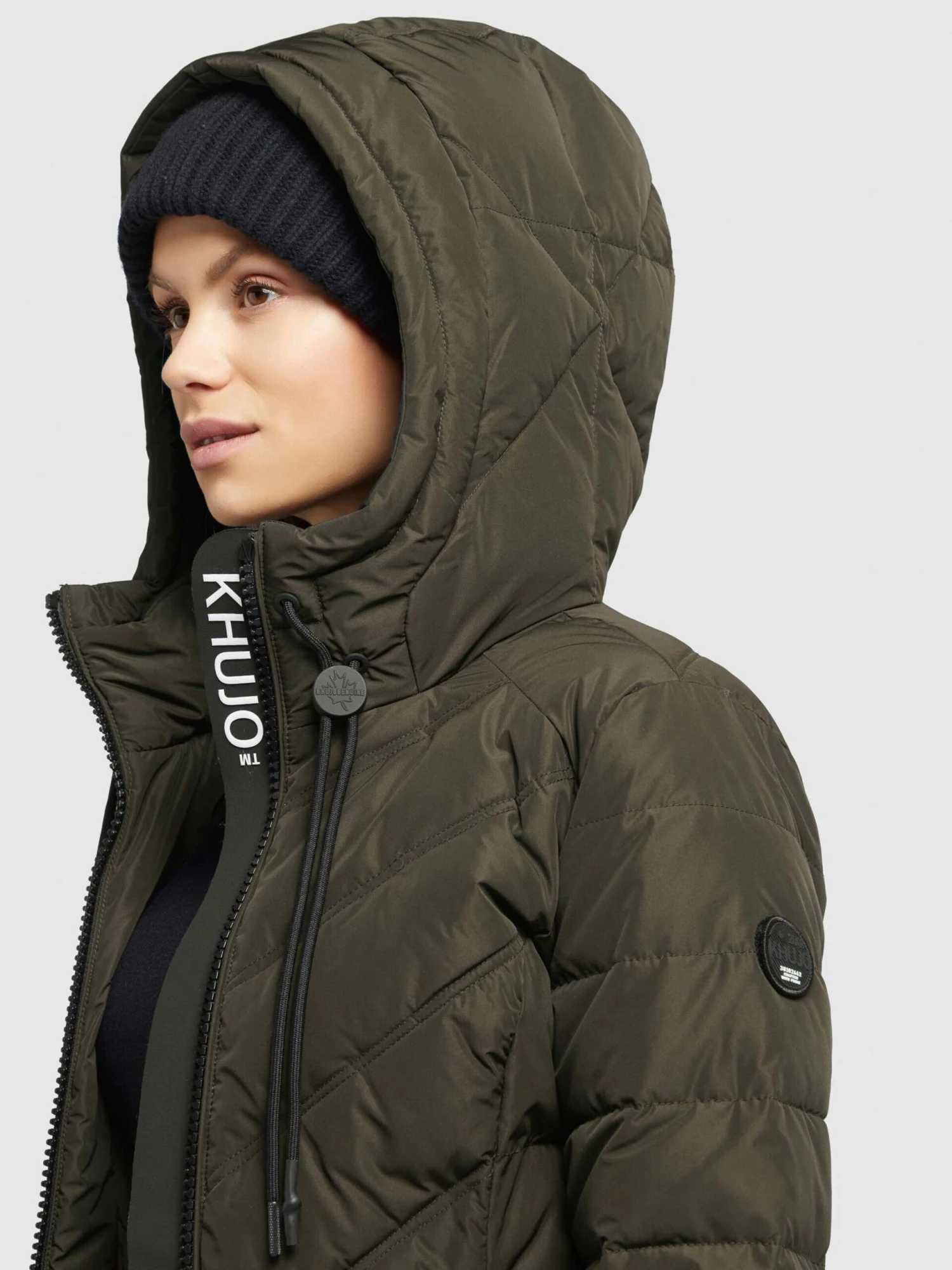 Khujo Vestes De Mi-saison Veste Mi-saison Stern Femme Kaki 7 Khujo Vestes De Mi-saison Veste Mi-saison Stern Femme Kaki - Image 7