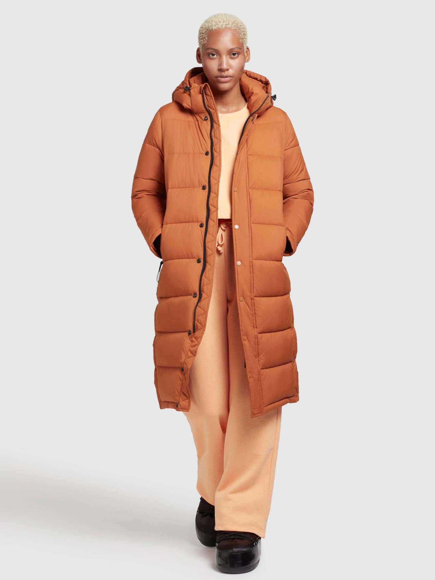 Khujo Manteaux Dhiver Manteau D’hiver Corinna Femme Cognac 6 Khujo Manteaux Dhiver Manteau D’hiver Corinna Femme Cognac - Image 6