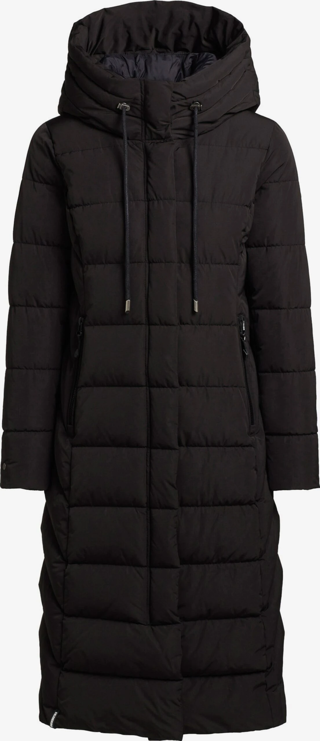 Khujo Manteaux Dhiver Manteau D’hiver Gamber Femme Noir 1 Khujo Manteaux Dhiver Manteau D’hiver Gamber Femme Noir