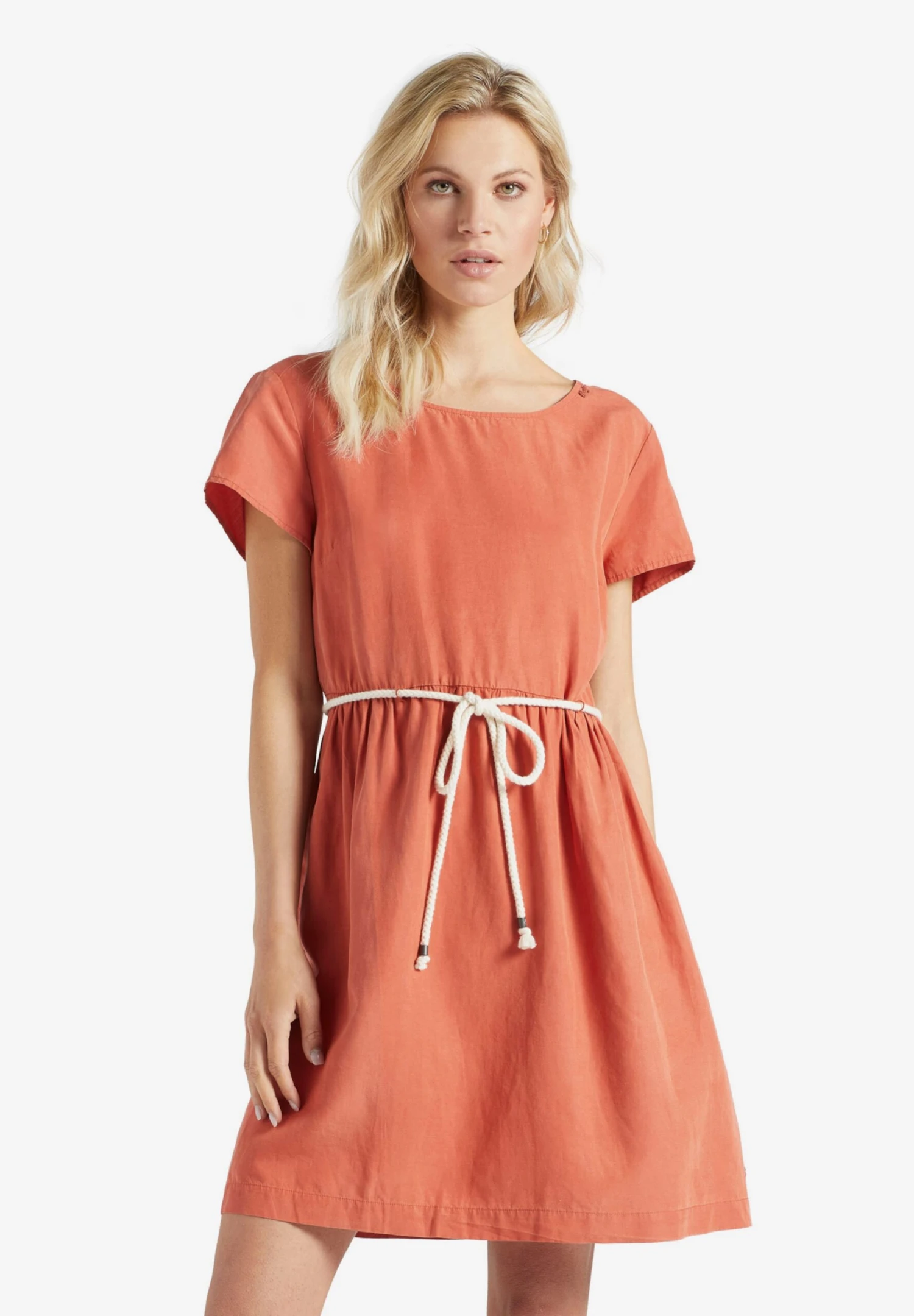 Khujo Mini-robes Robe ASBA Femme Orange 2 Khujo Mini-robes Robe ASBA Femme Orange - Image 2