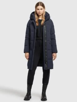 Khujo Manteaux De Mi-saison Manteau Mi-saison Namita Femme Bleu Marine 10 Khujo Manteaux De Mi-saison Manteau Mi-saison Namita Femme Bleu Marine -Khujo Boutique 2708e64b82b2676602a69e5c60a5687d