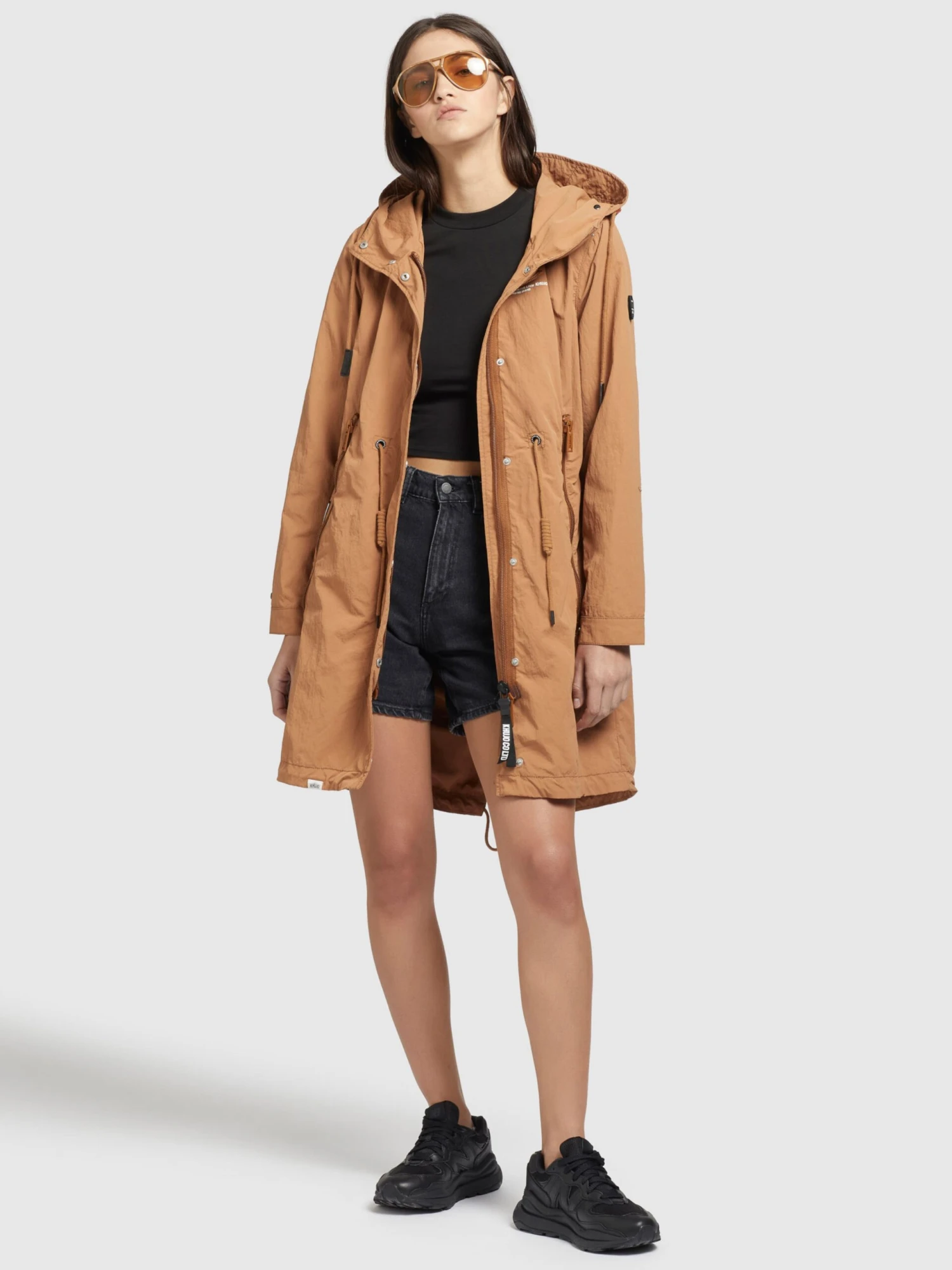 Khujo Vestes De Mi-saison Veste Mi-saison ADDA Femme Beige 3 Khujo Vestes De Mi-saison Veste Mi-saison ADDA Femme Beige - Image 3