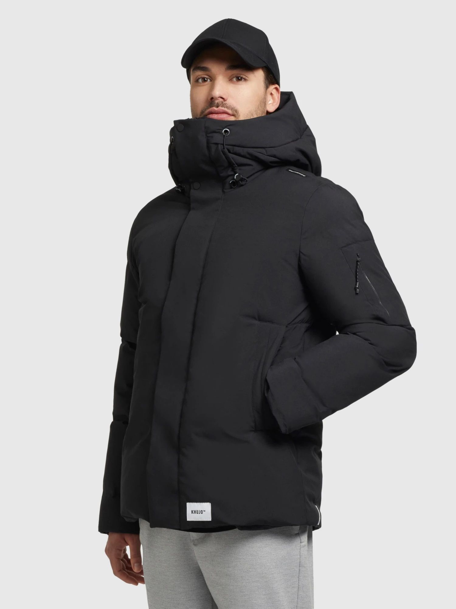 Khujo Vestes Dhiver Veste D’hiver Cann Homme Noir 5 Khujo Vestes Dhiver Veste D’hiver Cann Homme Noir - Image 5