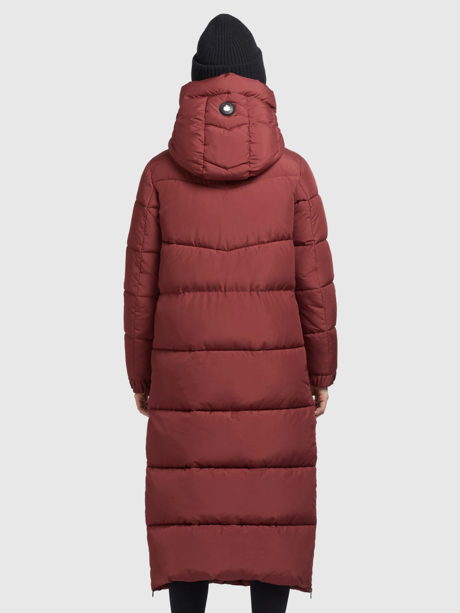 Khujo Manteaux Dhiver Manteau D’hiver Shimanta 2 Femme Rouge Rouille 4 Khujo Manteaux Dhiver Manteau D’hiver Shimanta 2 Femme Rouge Rouille - Image 4