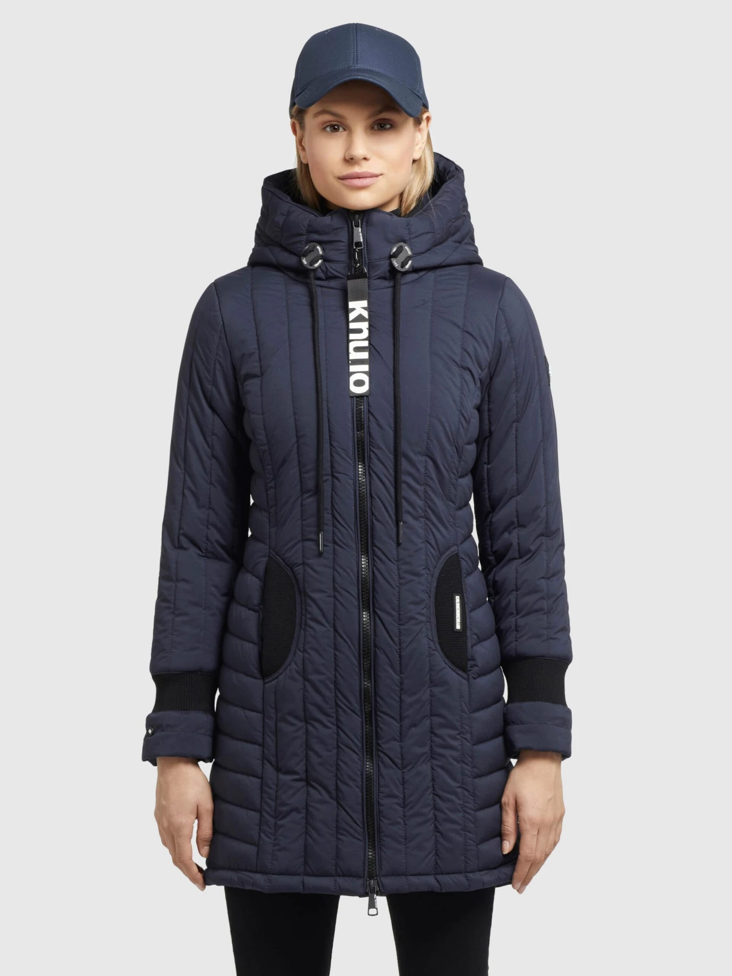 Khujo Vestes Dhiver Veste D’hiver Jerry Femme Bleu Marine 2 Khujo Vestes Dhiver Veste D’hiver Jerry Femme Bleu Marine - Image 2