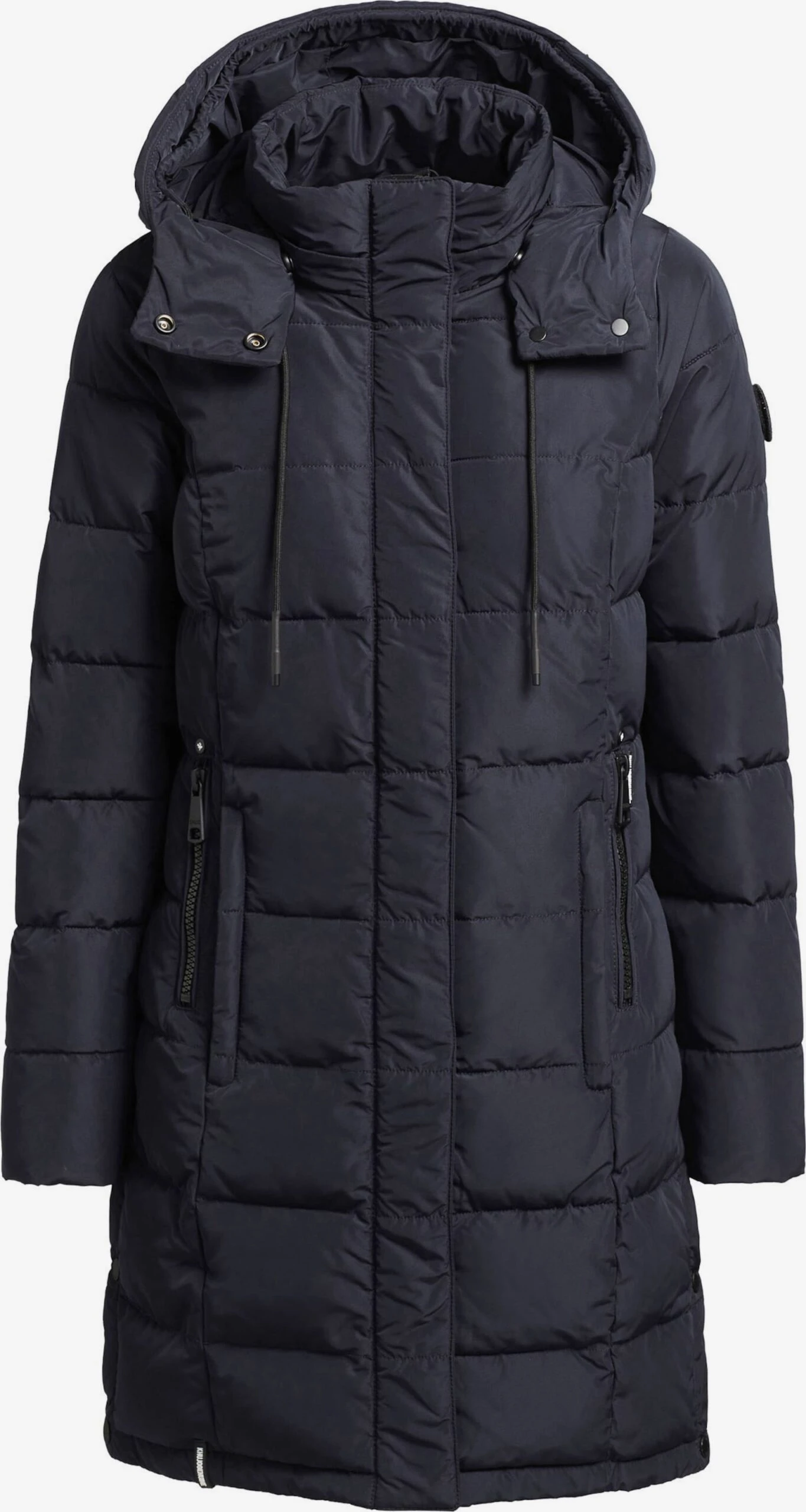 Khujo Manteaux Courts Manteau D’hiver Cups Femme Marine 1 Khujo Manteaux Courts Manteau D’hiver Cups Femme Marine