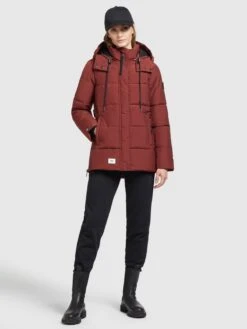 Khujo Vestes Dhiver Veste D’hiver Eunice Femme Rouge Rouille 10 Khujo Vestes Dhiver Veste D’hiver Eunice Femme Rouge Rouille -Khujo Boutique 282aa9faa8b5488b1f312bd5aa71e934