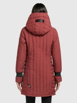 Khujo Vestes Dhiver Veste D’hiver Jerry Femme Rouge Rouille 11 Khujo Vestes Dhiver Veste D’hiver Jerry Femme Rouge Rouille -Khujo Boutique 28979e2c3866d1bd403748d0b051d712
