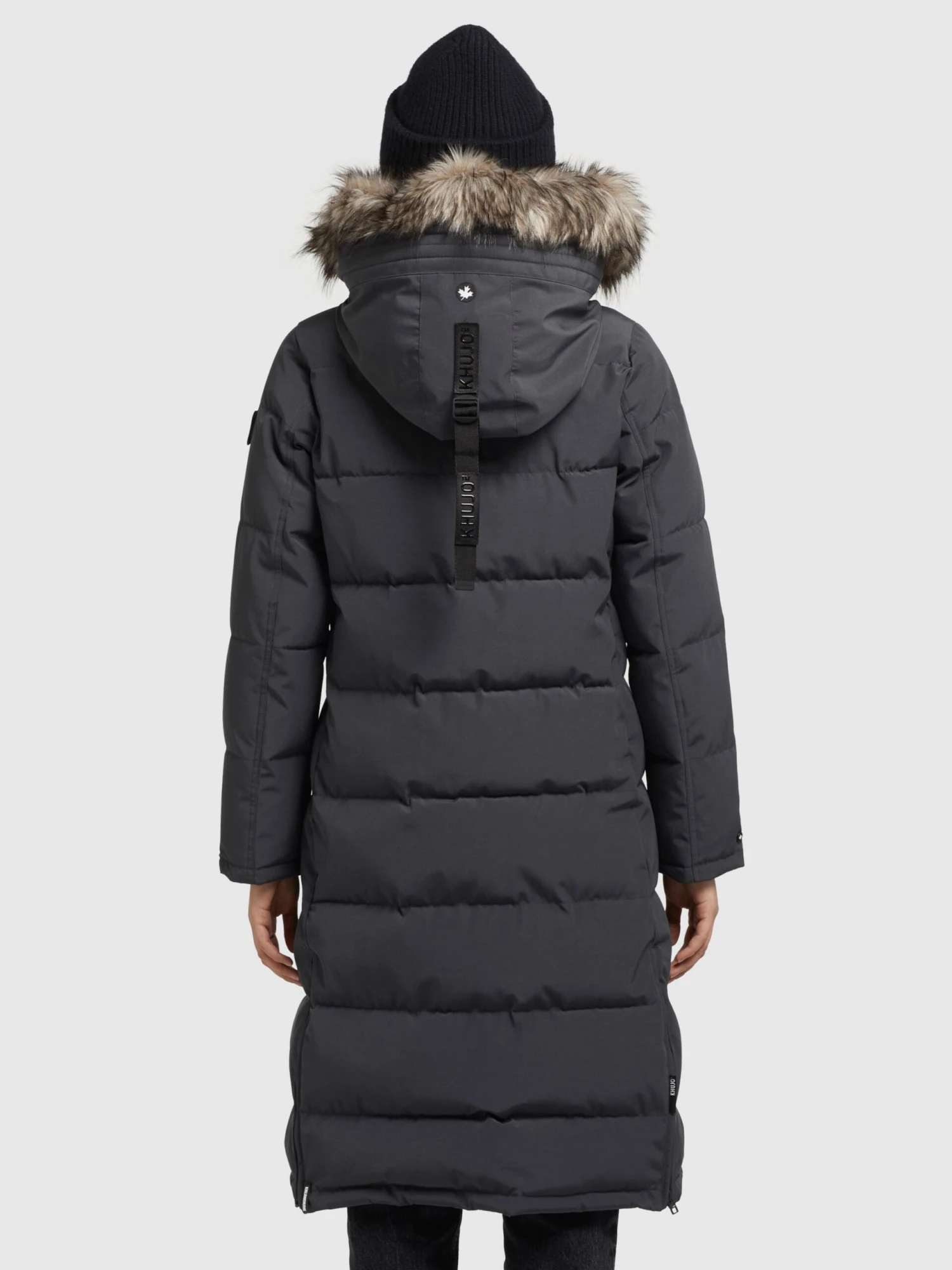 Khujo Manteaux Dhiver Manteau D’hiver LOLL Femme Anthracite 4 Khujo Manteaux Dhiver Manteau D’hiver LOLL Femme Anthracite - Image 4