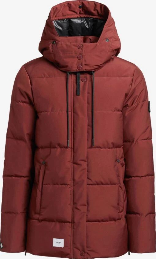 Khujo Vestes Dhiver Veste D’hiver Eunice Femme Rouge Rouille