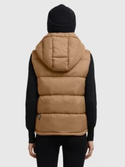 Khujo Vestes Sans Manches Gilet Eden Femme Noisette 11 Khujo Vestes Sans Manches Gilet Eden Femme Noisette -Khujo Boutique 2af655752085bccc66888100cf3f8541