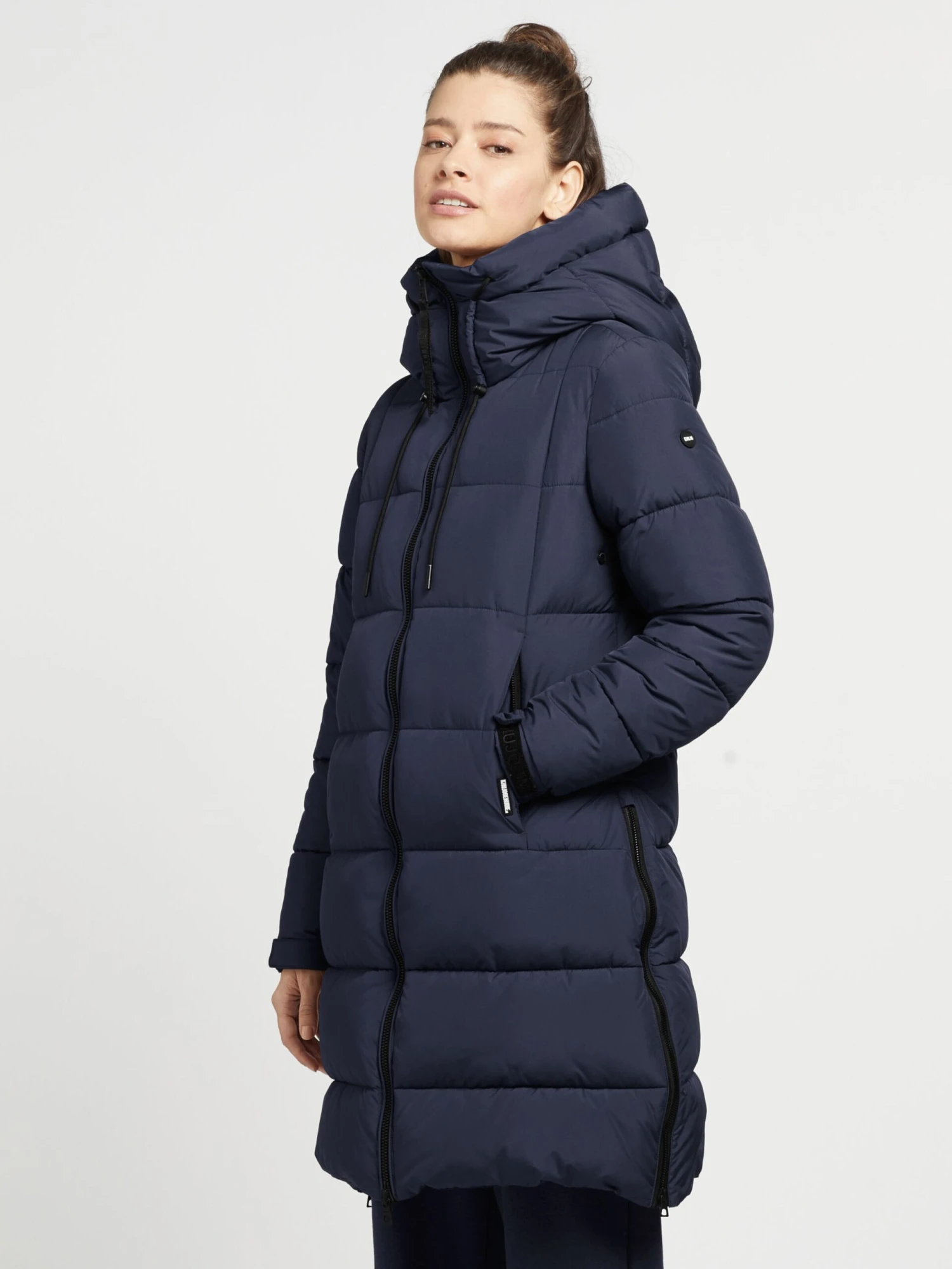 Khujo Manteaux Dhiver Manteau D’hiver Youma Femme Bleu Marine 5 Khujo Manteaux Dhiver Manteau D’hiver Youma Femme Bleu Marine - Image 5