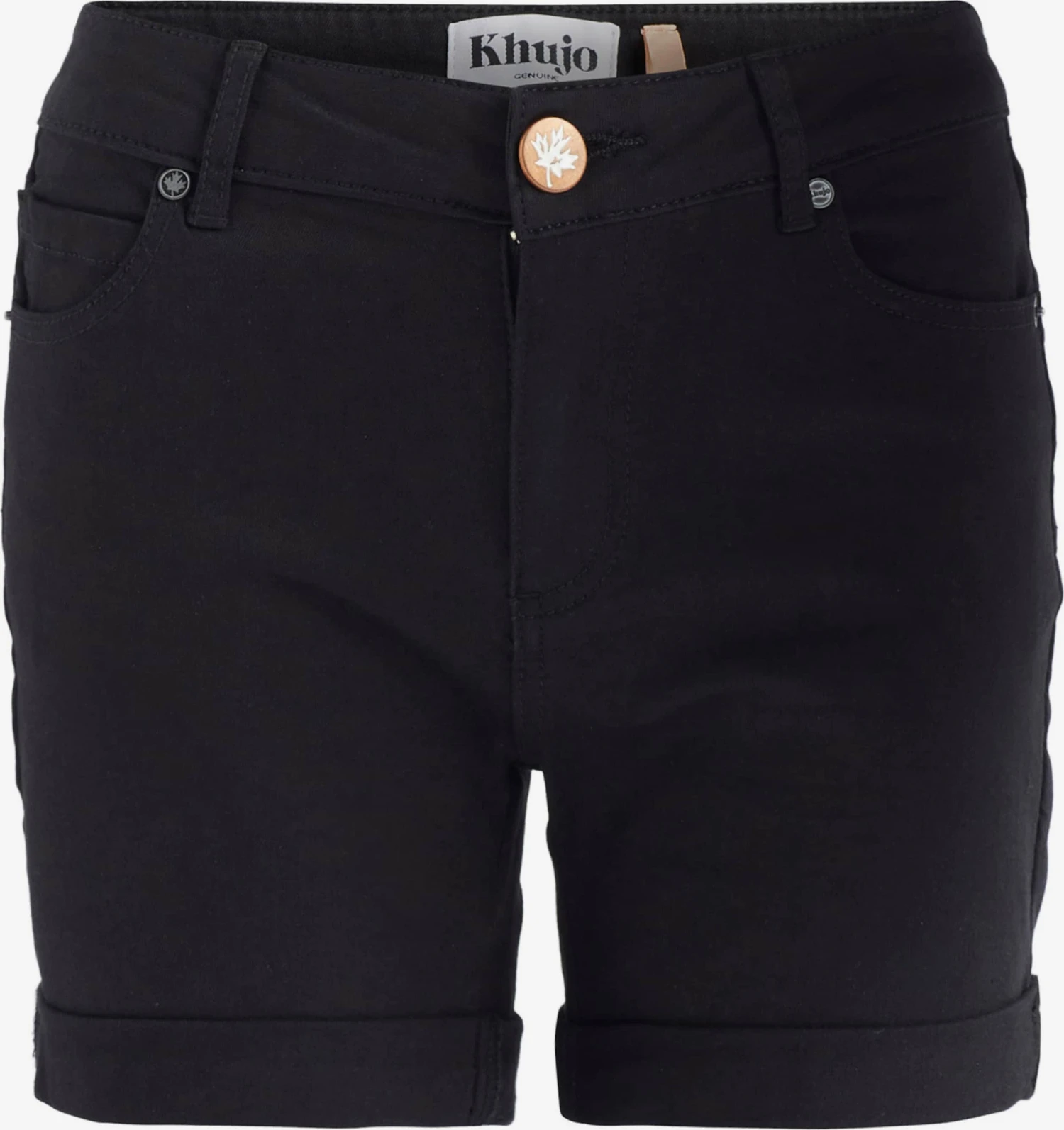 Khujo Shorts En Jean Coupe Slim Jean RIVEN Femme Noir 1 Khujo Shorts En Jean Coupe Slim Jean RIVEN Femme Noir