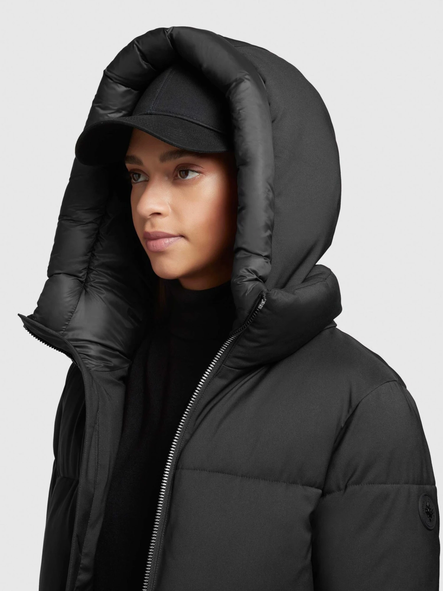 Khujo Manteaux Dhiver Manteau D’hiver Aniva Femme Noir 8 Khujo Manteaux Dhiver Manteau D’hiver Aniva Femme Noir - Image 8