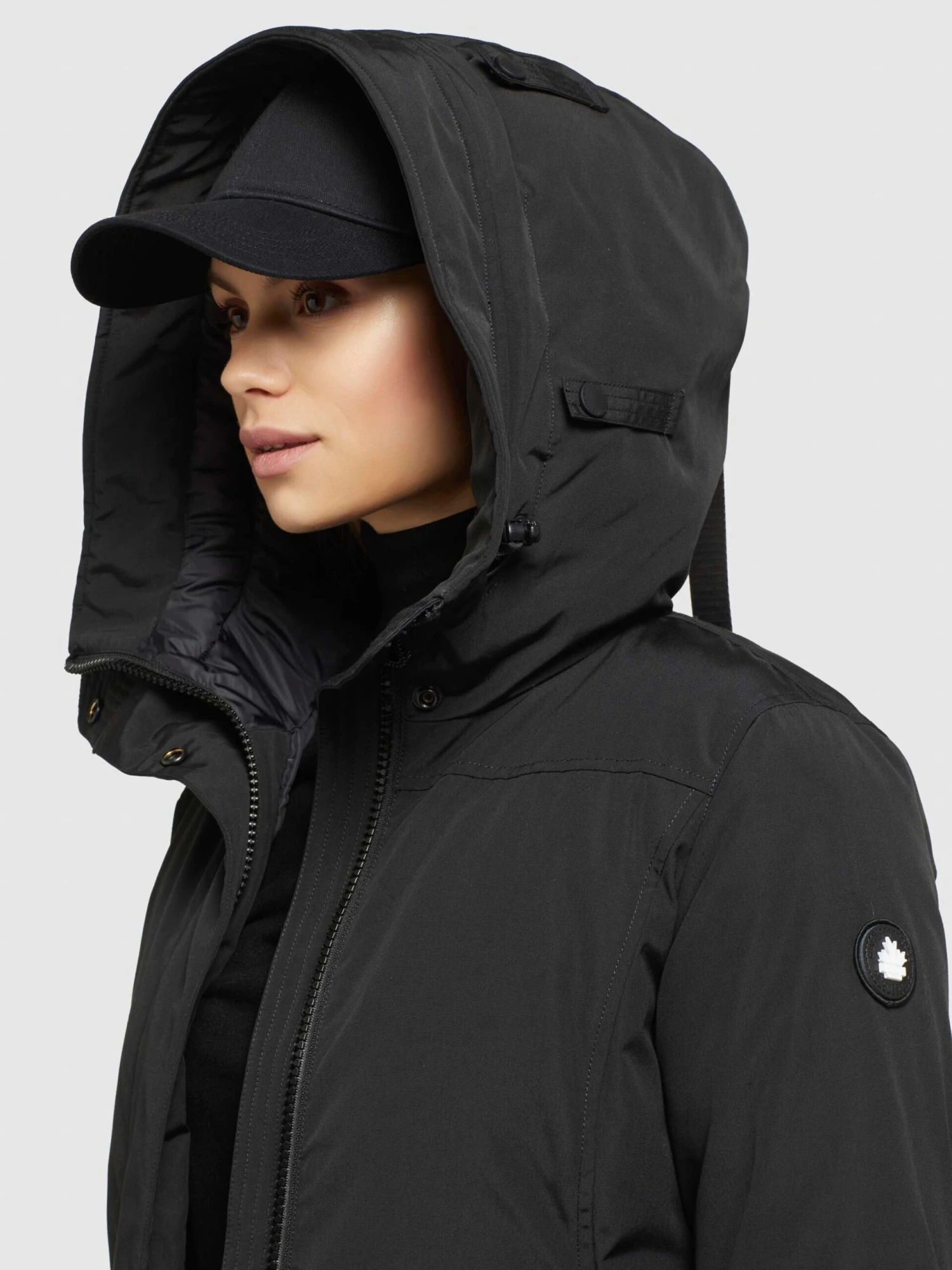 Khujo Manteaux Dhiver Manteau D’hiver ABELLA Femme Noir 7 Khujo Manteaux Dhiver Manteau D’hiver ABELLA Femme Noir - Image 7