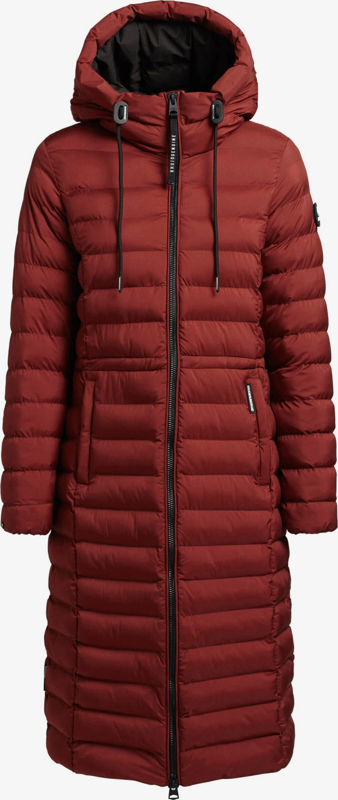 Khujo Manteaux Dhiver Manteau D’hiver Mimi Femme Rouge Rouille 1 Khujo Manteaux Dhiver Manteau D’hiver Mimi Femme Rouge Rouille