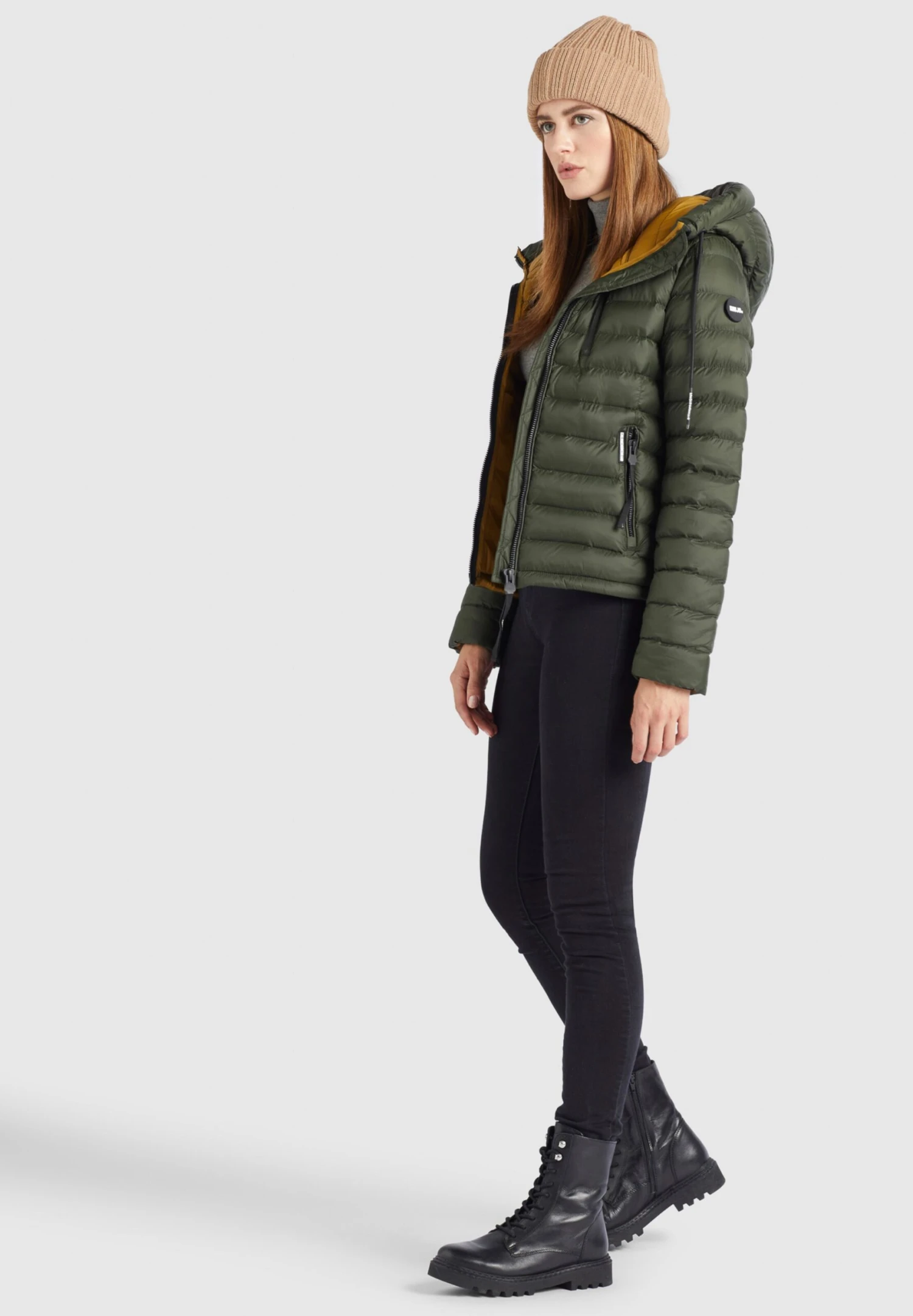 Khujo Vestes Dhiver Veste D’hiver Lovina Femme Kaki 2 Khujo Vestes Dhiver Veste D’hiver Lovina Femme Kaki - Image 2
