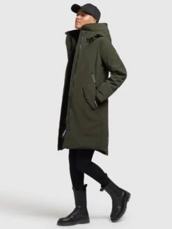 Khujo Manteaux Dhiver Manteau D’hiver Charlyn 3 Femme Kaki 13 Khujo Manteaux Dhiver Manteau D’hiver Charlyn 3 Femme Kaki -Khujo Boutique 2d7f0477c1778e89ae6da711052be3b9