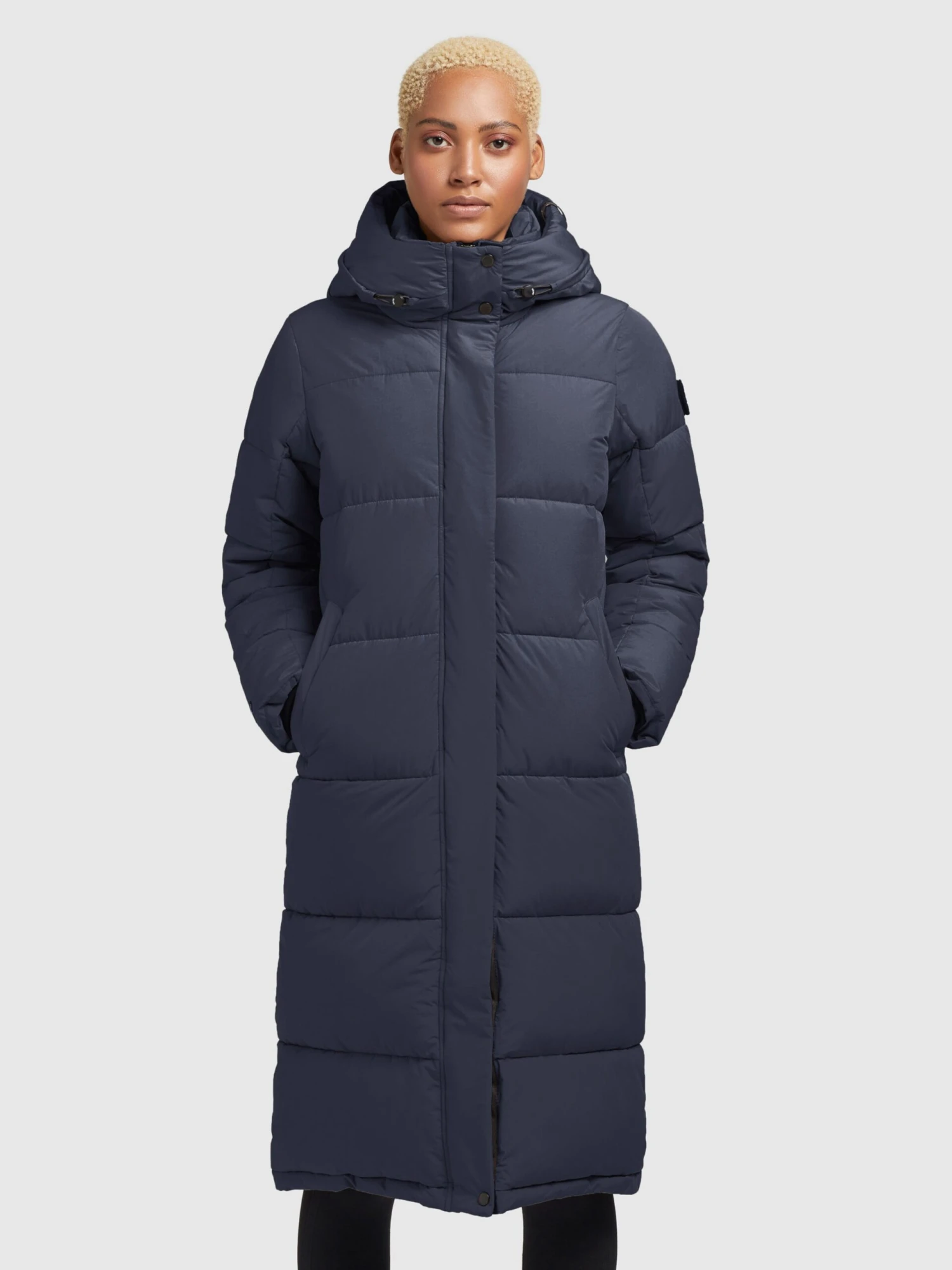 Khujo Manteaux Dhiver Manteau D’hiver TIONE Femme Bleu Marine 2 Khujo Manteaux Dhiver Manteau D’hiver TIONE Femme Bleu Marine - Image 2