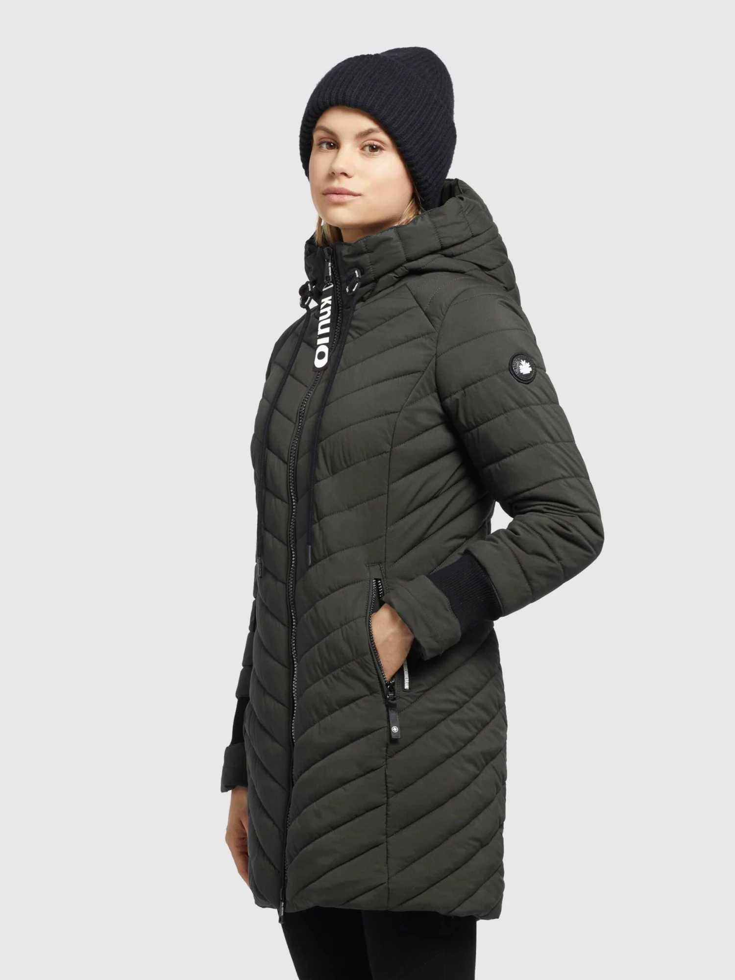 Khujo Manteaux Dhiver Manteau D’hiver Nita Femme Kaki 5 Khujo Manteaux Dhiver Manteau D’hiver Nita Femme Kaki - Image 5