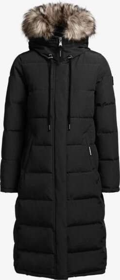 Khujo Boutique 16 Khujo Manteaux Dhiver Manteau D’hiver LOLL Femme Noir