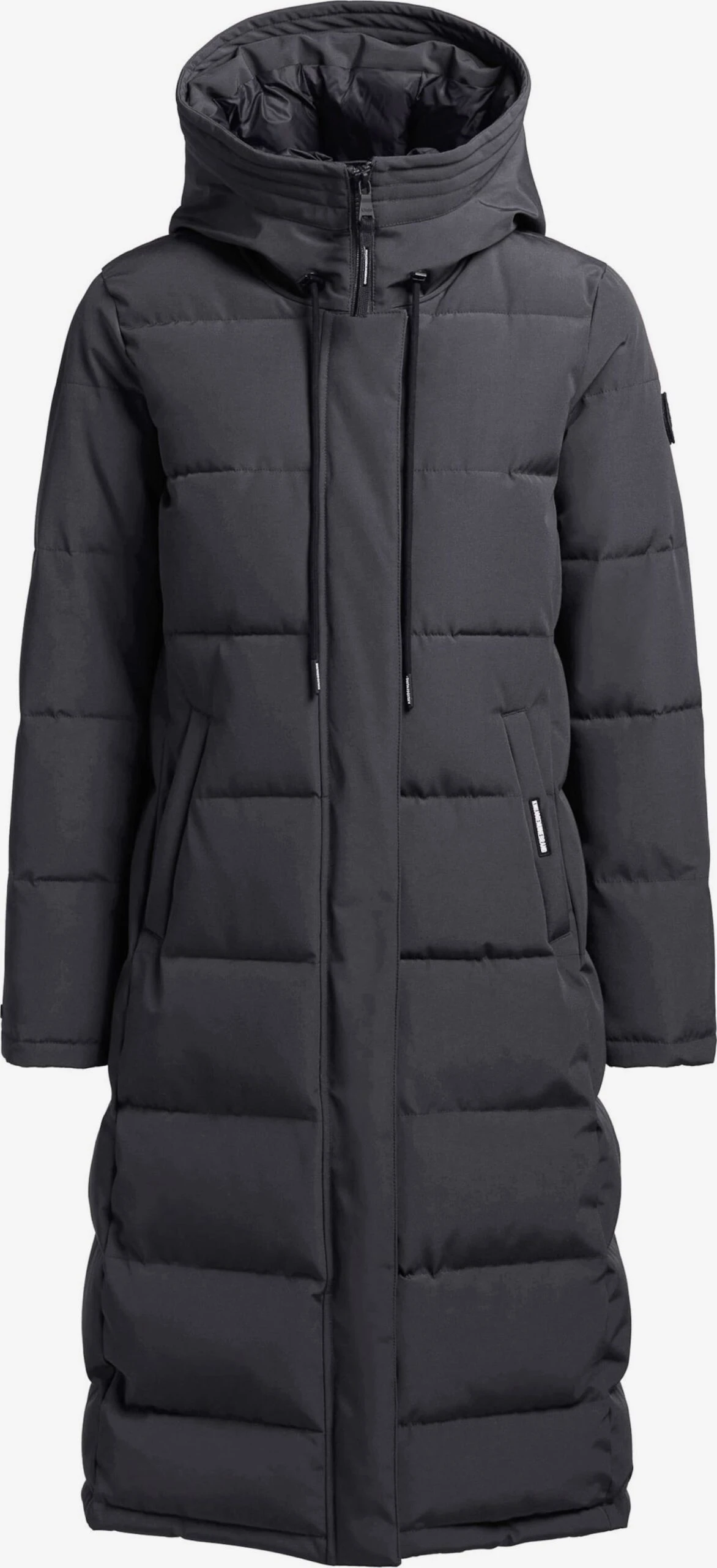 Khujo Manteaux Dhiver Manteau D’hiver Rugg Femme Graphite 1 Khujo Manteaux Dhiver Manteau D’hiver Rugg Femme Graphite