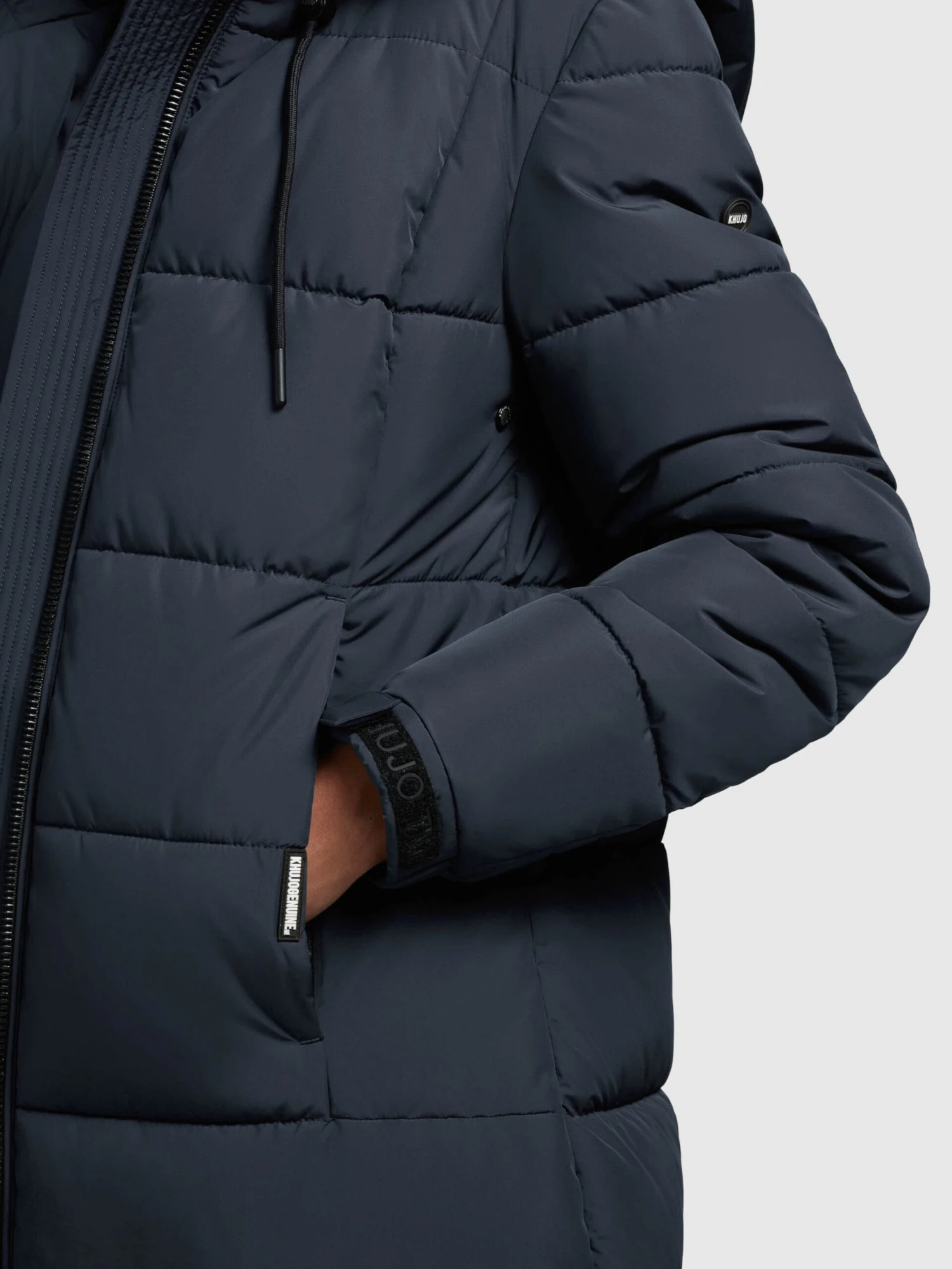 Khujo Manteaux Dhiver Manteau D’hiver Deria Femme Bleu Foncé 8 Khujo Manteaux Dhiver Manteau D’hiver Deria Femme Bleu Foncé - Image 8