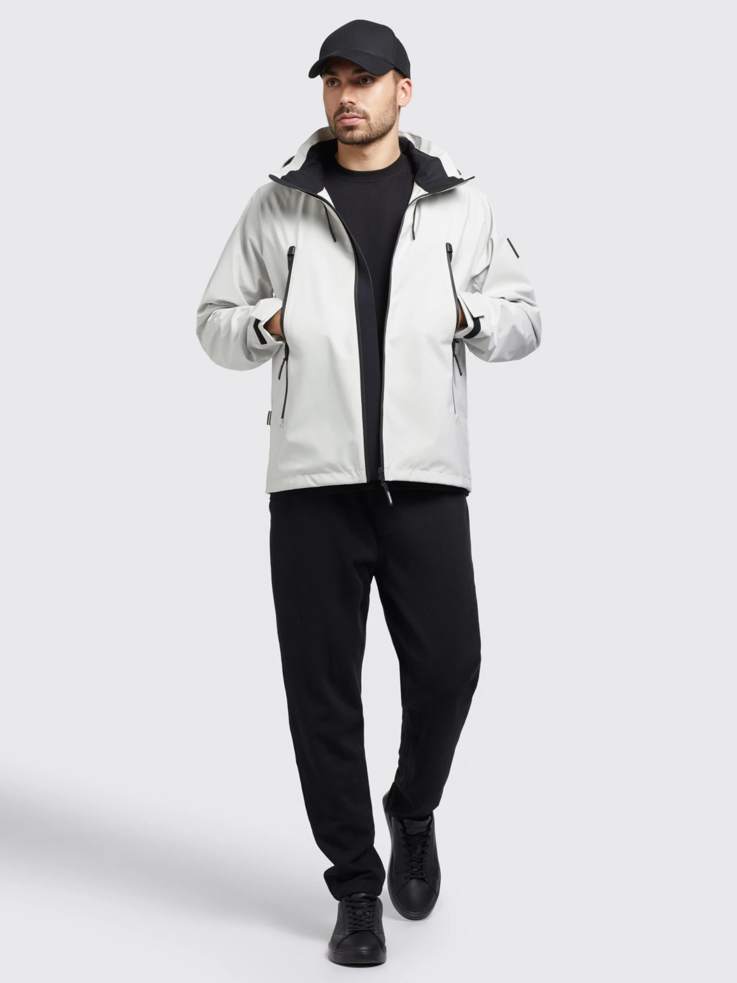 Khujo Vestes De Mi-saison Veste Mi-saison Adam Homme Gris Clair 3 Khujo Vestes De Mi-saison Veste Mi-saison Adam Homme Gris Clair - Image 3