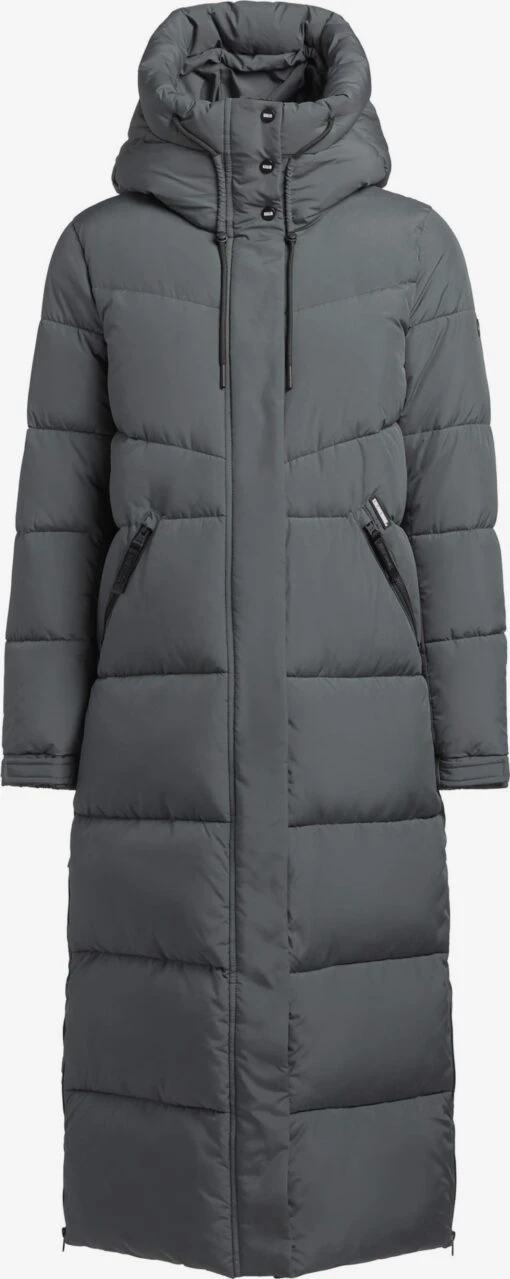 Khujo Manteaux Dhiver Manteau D’hiver SHIMANTA2 Femme Anthracite