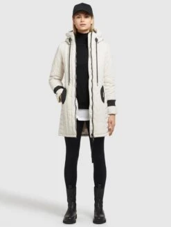 Khujo Manteaux De Mi-saison Manteau Mi-saison Jerry Femme Blanc Cassé 10 Khujo Manteaux De Mi-saison Manteau Mi-saison Jerry Femme Blanc Cassé -Khujo Boutique 3044d15d353e854ecbfc7d1d44d13f1d
