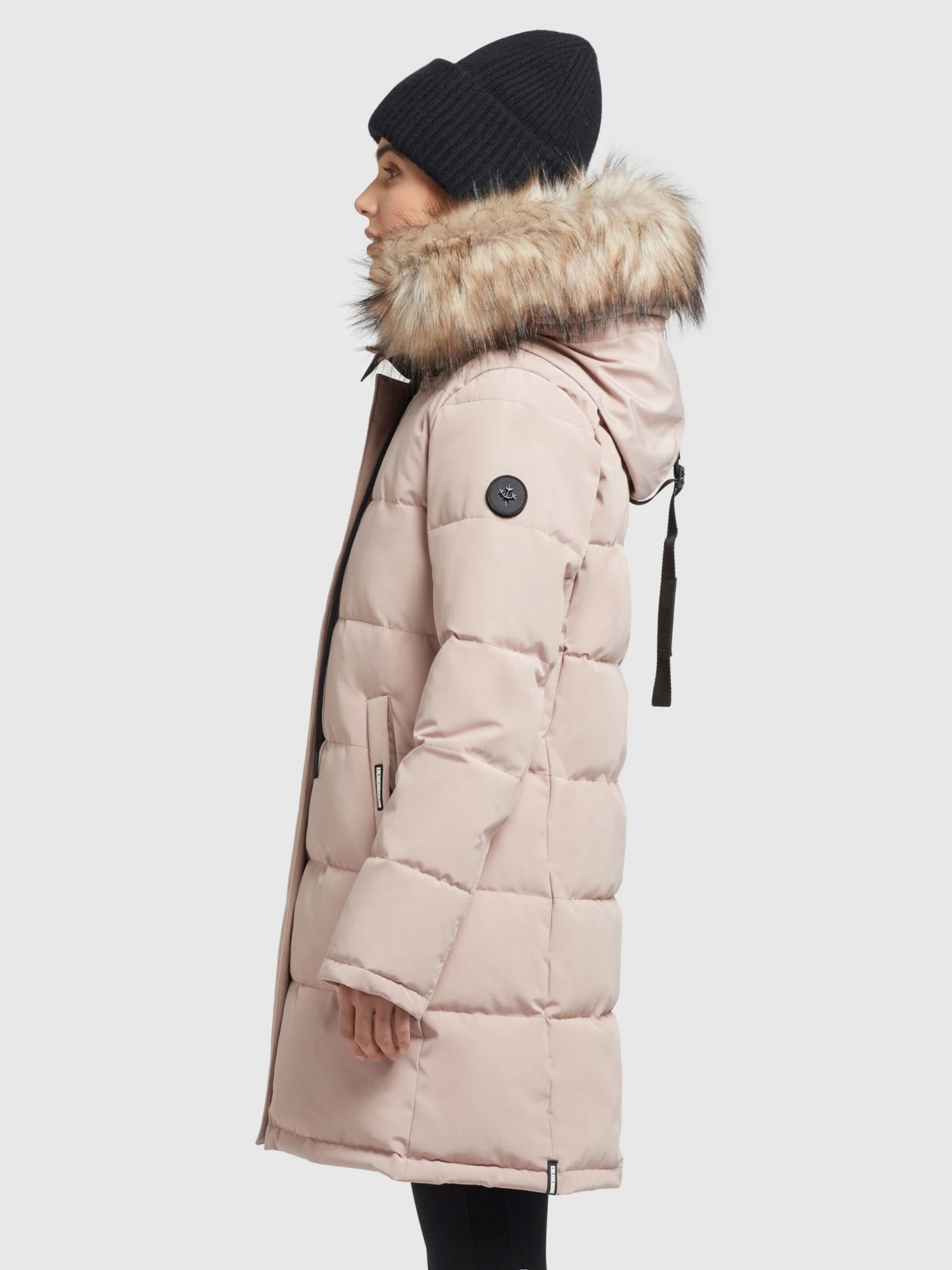 Khujo Manteaux Dhiver Manteau D’hiver Cloren Femme Rose 4 Khujo Manteaux Dhiver Manteau D’hiver Cloren Femme Rose - Image 4
