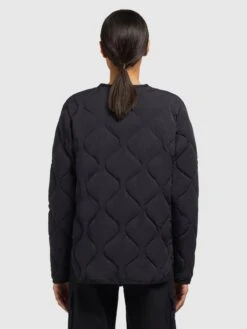 Khujo Vestes De Mi-saison Veste Mi-saison ALMA Femme Noir -Khujo Boutique 3098a81008fc95e9ef80e47e81084e93