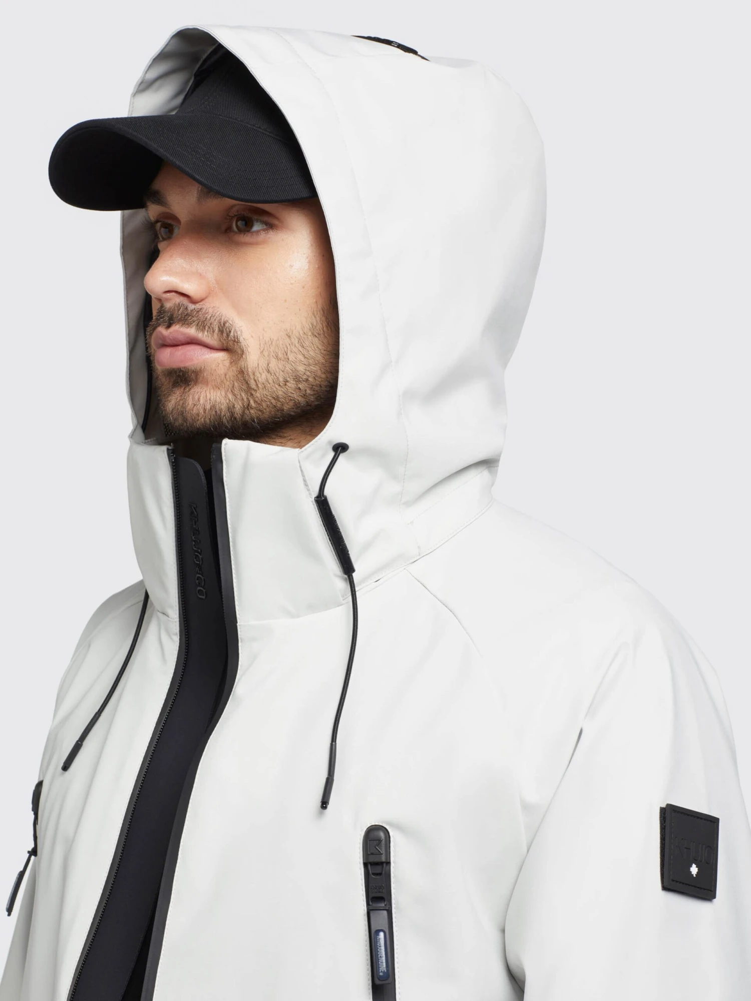 Khujo Vestes De Mi-saison Veste Mi-saison Adam Homme Gris Clair 7 Khujo Vestes De Mi-saison Veste Mi-saison Adam Homme Gris Clair - Image 7