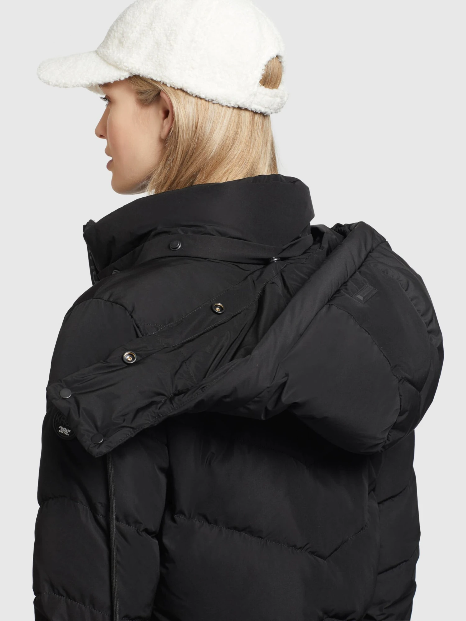 Khujo Manteaux Dhiver Manteau D’hiver Huba Femme Noir 8 Khujo Manteaux Dhiver Manteau D’hiver Huba Femme Noir - Image 8