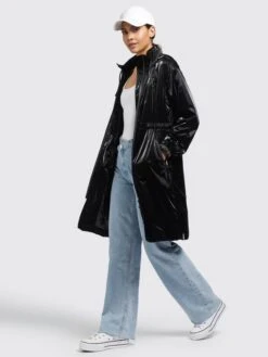 Khujo Manteaux De Mi-saison Manteau Mi-saison Marthe Femme Noir -Khujo Boutique 317819f160ada3dc9f12e5877320de4d