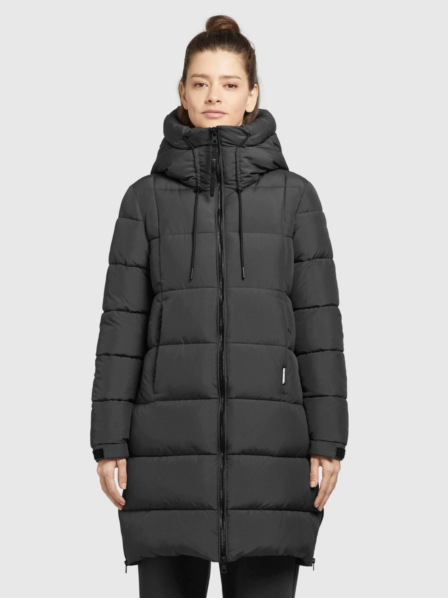 Khujo Manteaux Dhiver Manteau D’hiver Youma Femme Noir 2 Khujo Manteaux Dhiver Manteau D’hiver Youma Femme Noir - Image 2