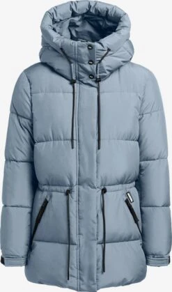 Khujo Vestes Dhiver Veste D’hiver Leviani2 Femme Bleu-gris