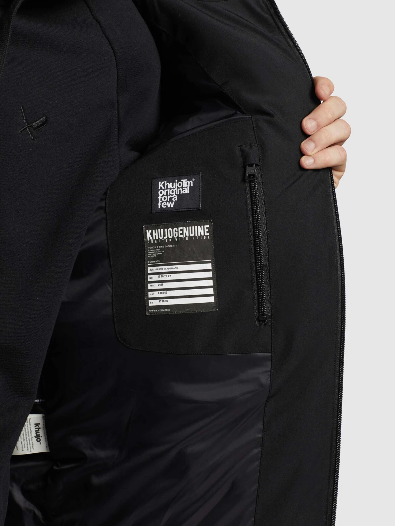 Khujo Vestes Dhiver Veste D’hiver Turrel Homme Noir 8 Khujo Vestes Dhiver Veste D’hiver Turrel Homme Noir - Image 8