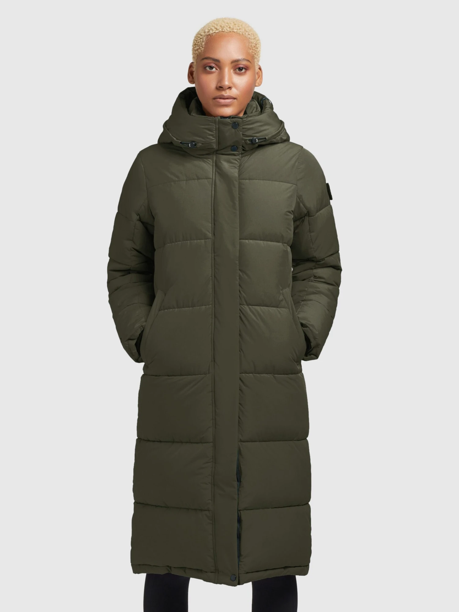 Khujo Manteaux Dhiver Manteau D’hiver Tione Femme Vert Foncé 2 Khujo Manteaux Dhiver Manteau D’hiver Tione Femme Vert Foncé - Image 2