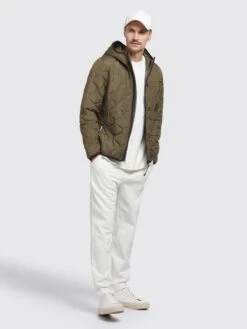 Khujo Vestes De Mi-saison Veste Mi-saison True Homme Olive -Khujo Boutique 34331ed87ad64069a7b847899f98a626